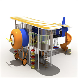 飞机造型室外儿童滑梯